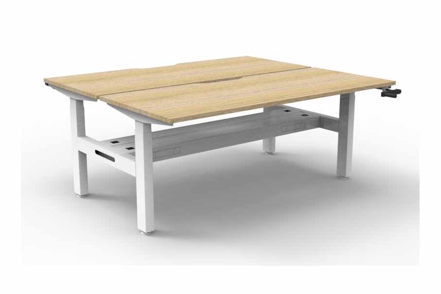 Boost Crank Double Sided Sit-Stand Workstation